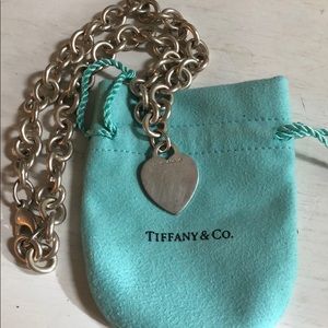 Tiffany heart necklace